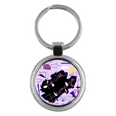 Life With Fibromyalgia Key Chain (round) by FunWithFibro