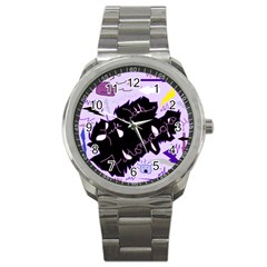 Life With Fibromyalgia Sport Metal Watch by FunWithFibro