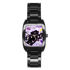 Life With Fibromyalgia Stainless Steel Barrel Watch by FunWithFibro