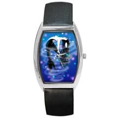 Orca Symphony By Caterina Bassano Tonneau Leather Watch