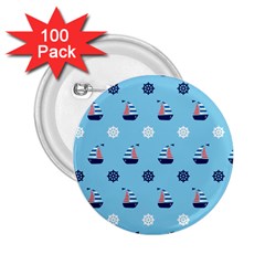 Summer Sailing 2 25  Button (100 Pack) by StuffOrSomething