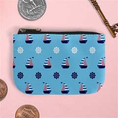 Summer Sailing Coin Change Purse