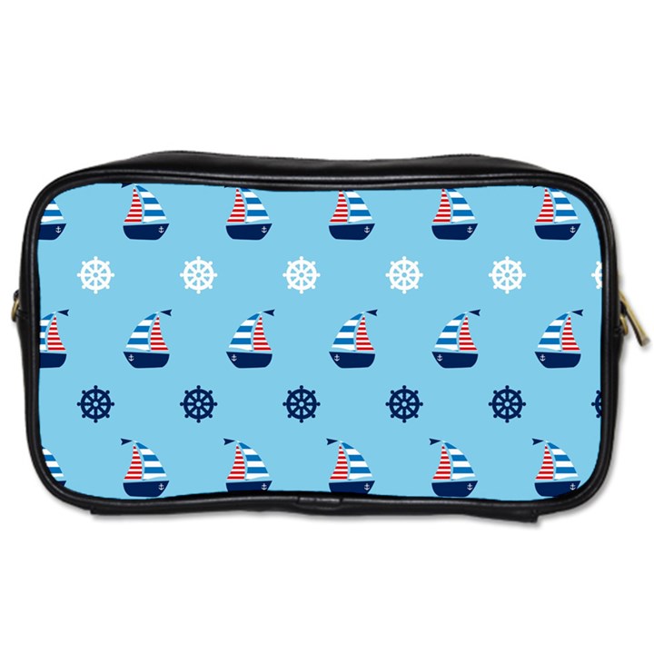 Summer Sailing Travel Toiletry Bag (One Side)