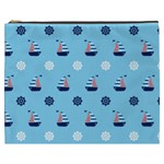 Summer Sailing Cosmetic Bag (XXXL) Front