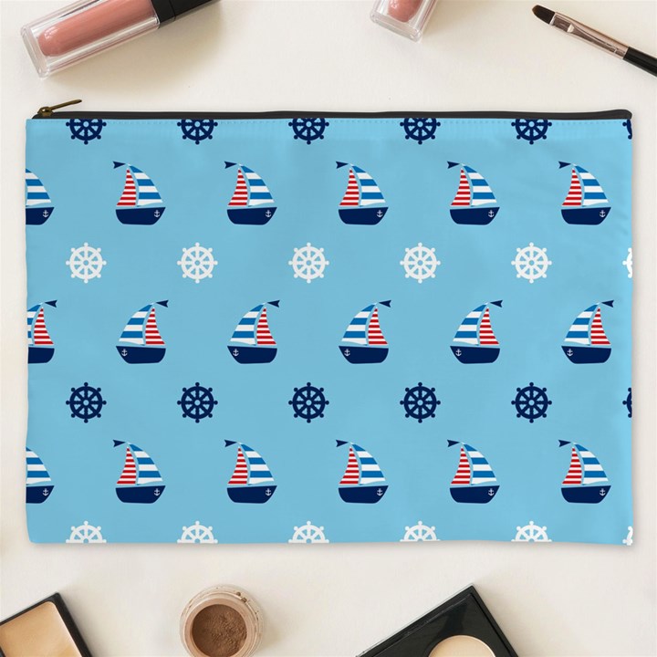 Summer Sailing Cosmetic Bag (XXXL)