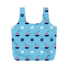 Summer Sailing Reusable Bag (m)