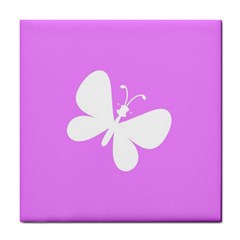 Butterfly Ceramic Tile by Colorfulart23