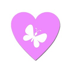 Butterfly Magnet (heart)