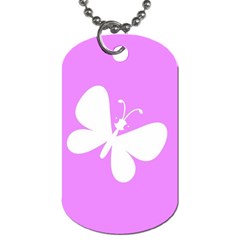 Butterfly Dog Tag (two-sided) 