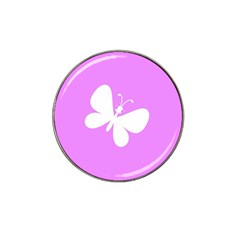 Butterfly Golf Ball Marker (for Hat Clip) by Colorfulart23