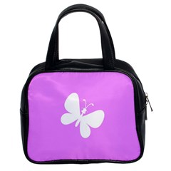 Butterfly Classic Handbag (two Sides)