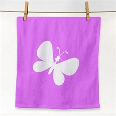 Butterfly Face Towel