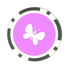 Butterfly Poker Chip (10 Pack)