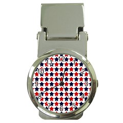 Patriot Stars Money Clip With Watch