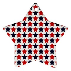 Patriot Stars Star Ornament (two Sides) by StuffOrSomething