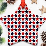 Patriot Stars Star Ornament (Two Sides) Back