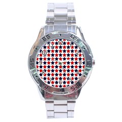 Patriot Stars Stainless Steel Watch by StuffOrSomething