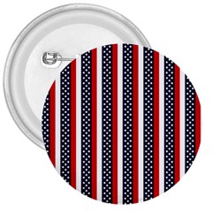 Patriot Stripes 3  Button