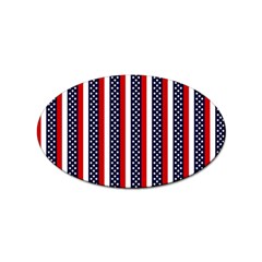 Patriot Stripes Sticker 10 Pack (oval)