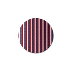 Patriot Stripes Golf Ball Marker