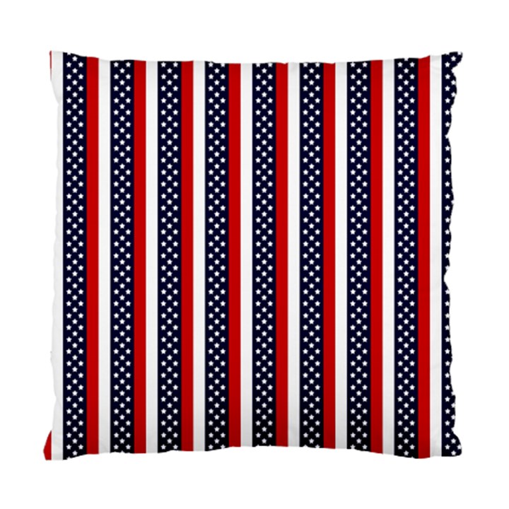 Patriot Stripes Cushion Case (Single Sided) 