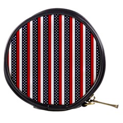 Patriot Stripes Mini Makeup Case by StuffOrSomething