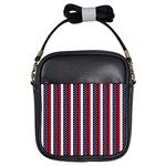 Patriot Stripes Girl s Sling Bag Front