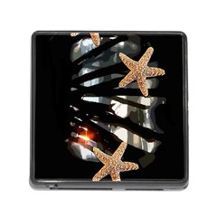 Star Fish Memory Card Reader With Storage (square) by Rbrendes