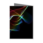 Imagine, Through The Abstract Rainbow Veil Mini Greeting Card (8 Pack) Left