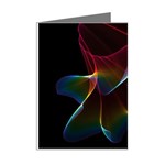 Imagine, Through The Abstract Rainbow Veil Mini Greeting Card (8 Pack) Right