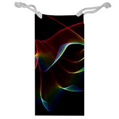 Imagine, Through The Abstract Rainbow Veil Jewelry Bag