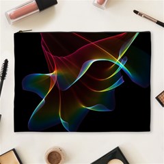 Imagine, Through The Abstract Rainbow Veil Cosmetic Bag (xl)