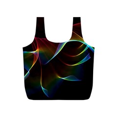 Imagine, Through The Abstract Rainbow Veil Reusable Bag (s) by DianeClancy