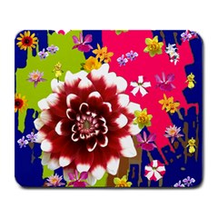 Flower Bunch Large Mouse Pad (rectangle)