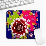 Flower Bunch Large Mouse Pad (Rectangle) Front