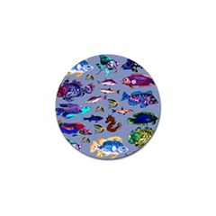 Fishy Golf Ball Marker 4 Pack