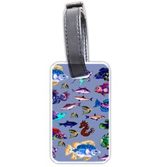 Fishy Luggage Tag (one Side)