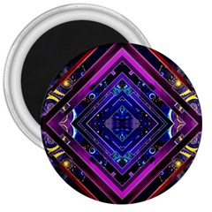 Galaxy 3  Button Magnet