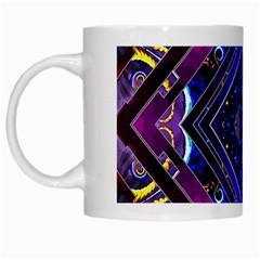 Galaxy White Coffee Mug