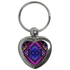 Galaxy Key Chain (heart) by Rbrendes