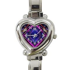 Galaxy Heart Italian Charm Watch 