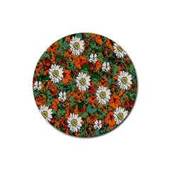 Flowers Drink Coasters 4 Pack (round)