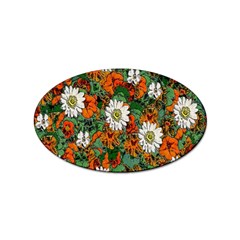 Flowers Sticker 100 Pack (oval)