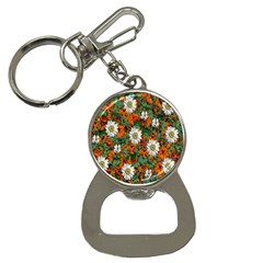 Flowers Bottle Opener Key Chain