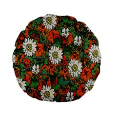 Flowers 15  Premium Round Cushion 