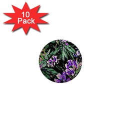 Garden Greens 1  Mini Button (10 Pack)