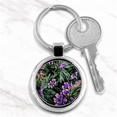 Garden Greens Key Chain (round)