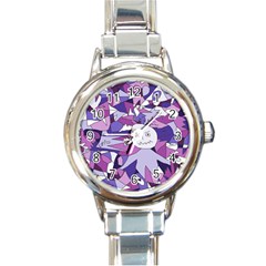 Fms Confusion Round Italian Charm Watch by FunWithFibro