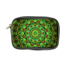 Peacock Feathers Mandala Coin Purse by Zandiepants