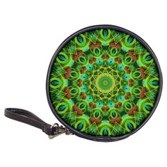 Peacock Feathers Mandala Cd Wallet